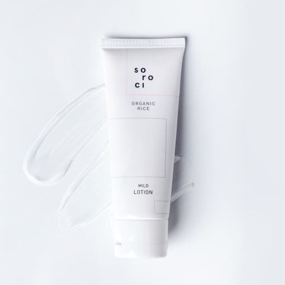 SOROCI ORGANIC RICE Mild Barrier Lotion 70ml – Deep Moisture & Skin Barrier Strengthening, Ceramide + Rice Germ Extract, Lightweight Hydration for Sensitive & Dry Skin _ Made in KOREA